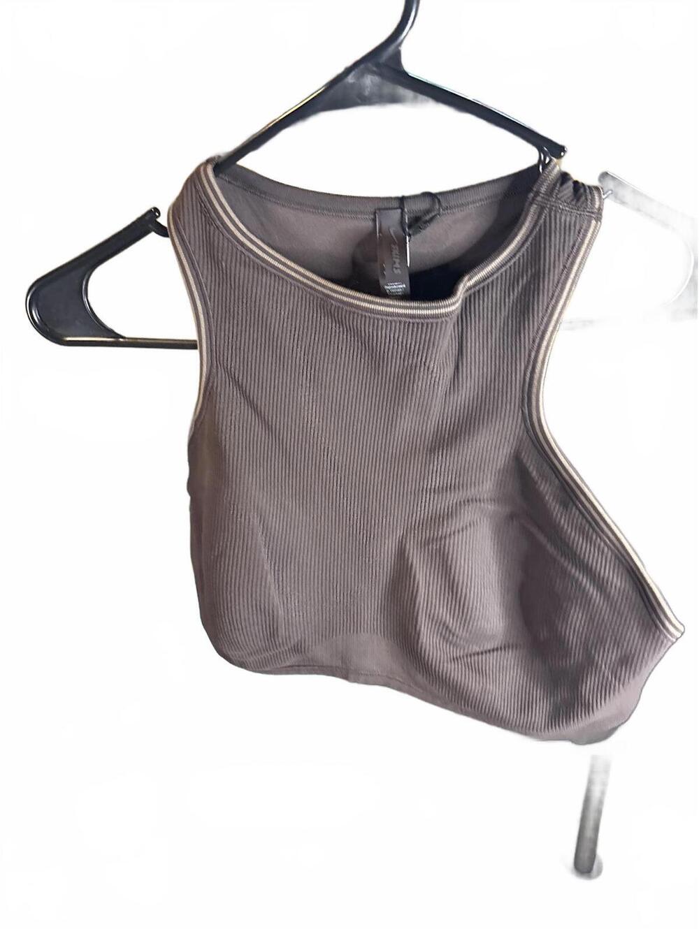 Nike x Skims Ribbed Seamless racer front bra